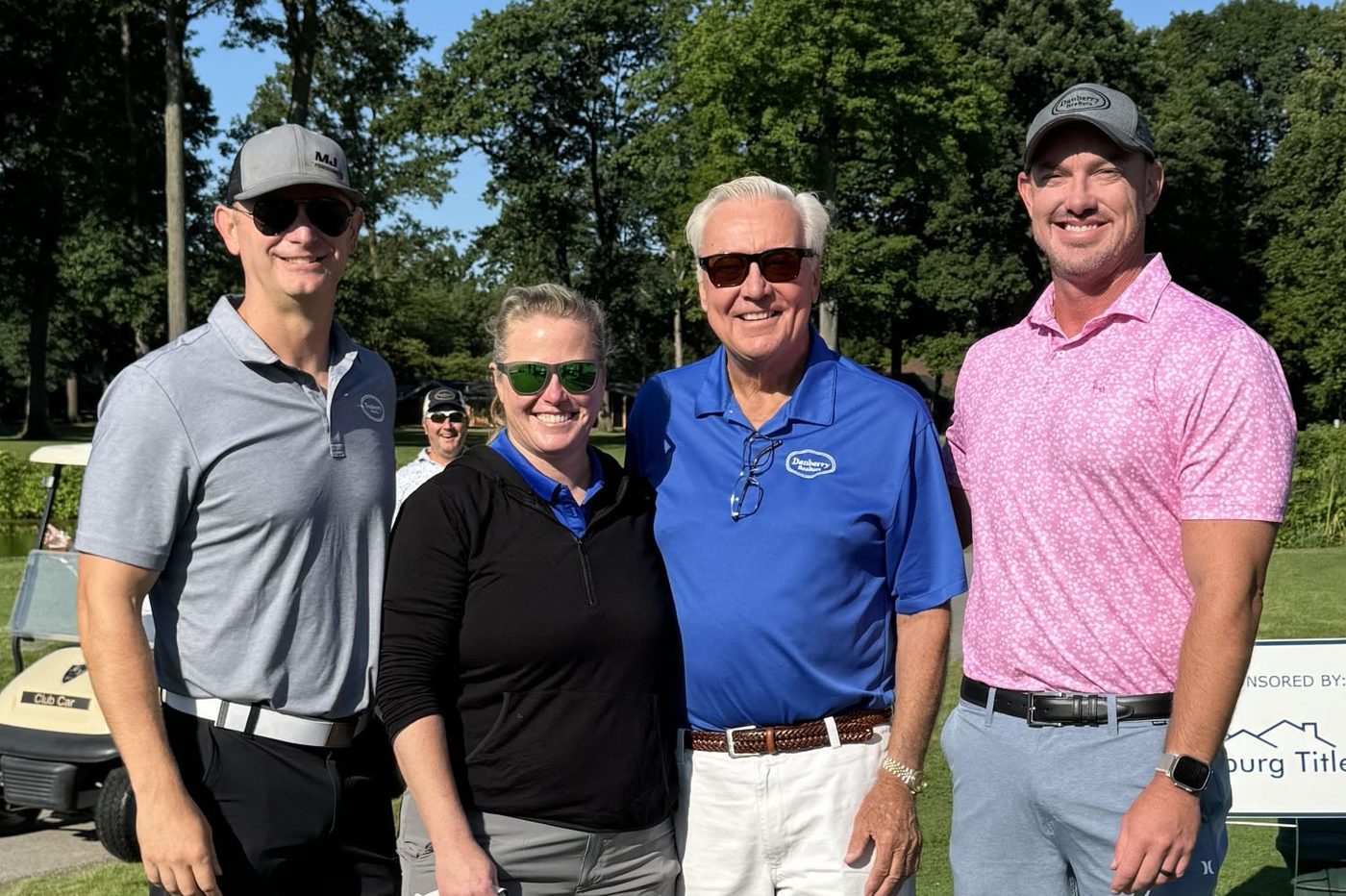 Danberry Golf Outing on the course
